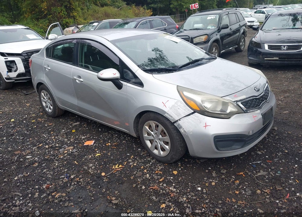 2013 KIA RIO EX VIN: KNADN4A38D6150697
