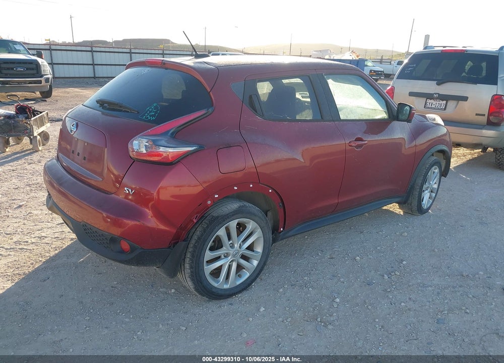 2016 NISSAN JUKE VIN: JN8AF5MR2GT603800