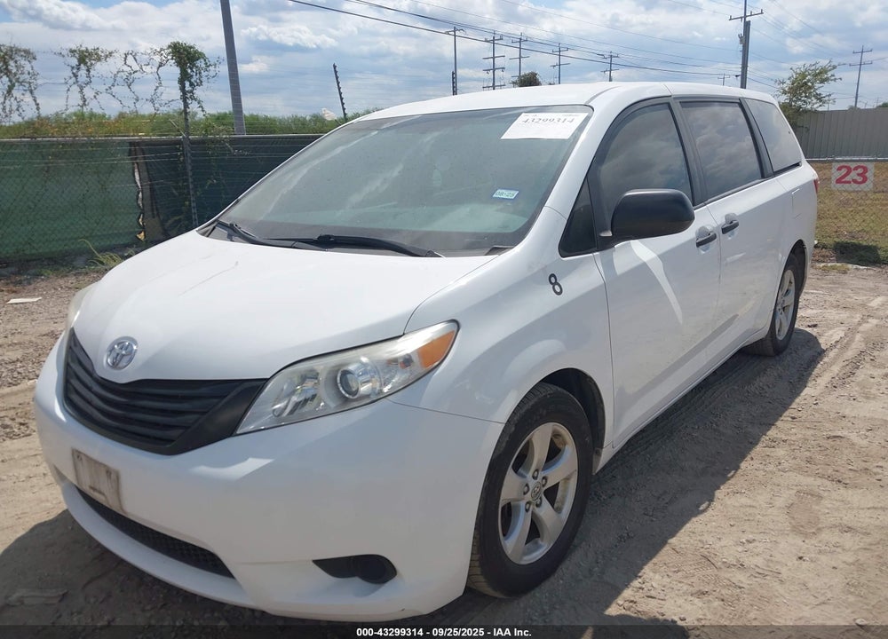 2017 TOYOTA SIENNA VIN: 5TDZZ3DC2HS858453