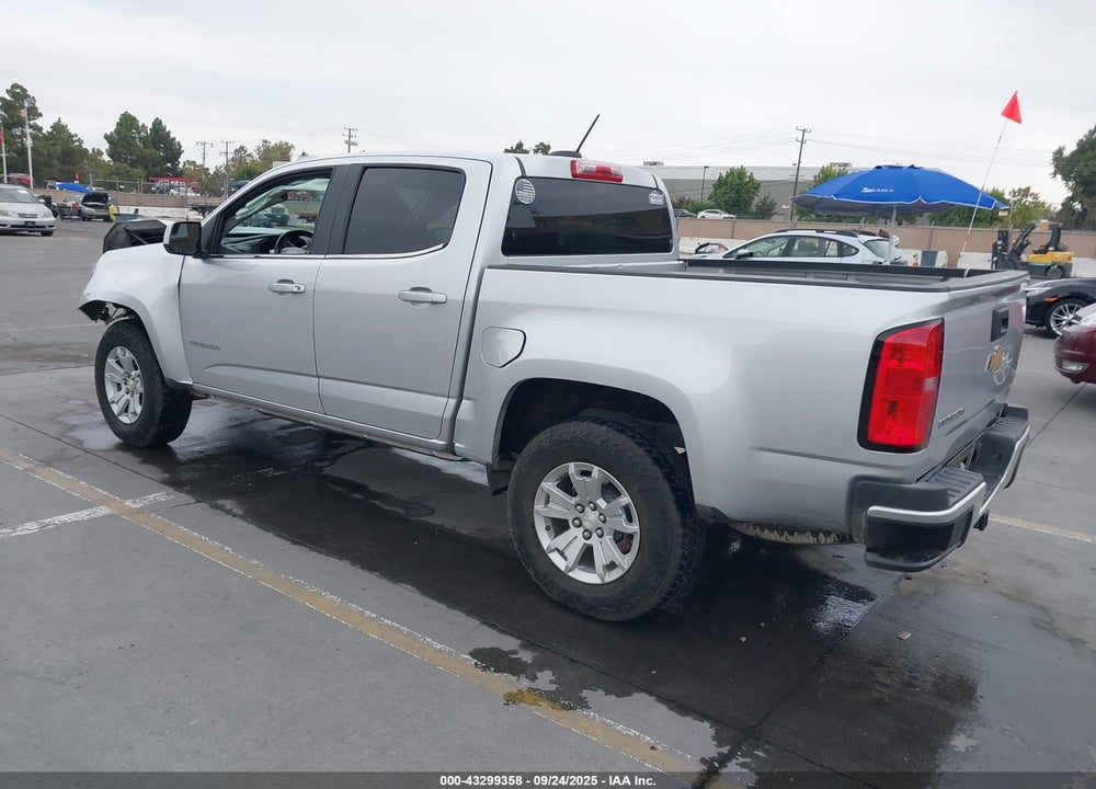 2016 CHEVROLET COLORADO LT VIN: 1GCGSCE38G1333581