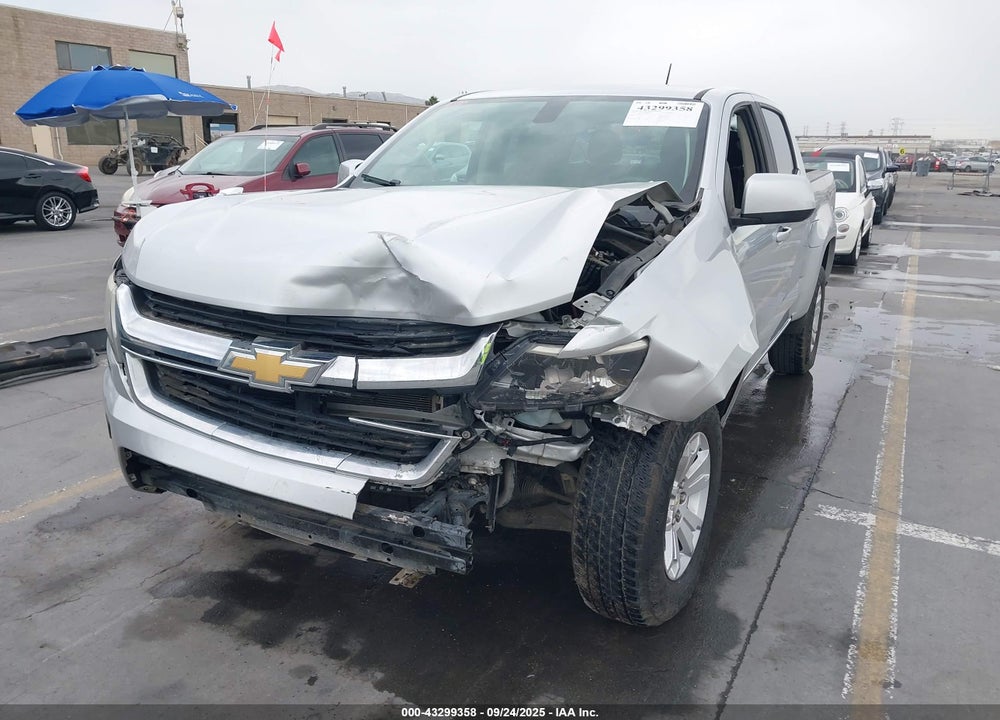 2016 CHEVROLET COLORADO LT VIN: 1GCGSCE38G1333581