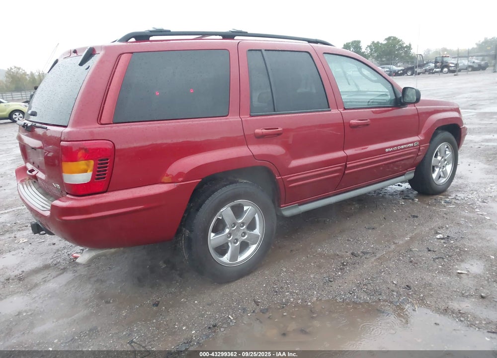 2003 JEEP GRAND CHEROKEE OVERLAND VIN: 1J8GW68J63C574630