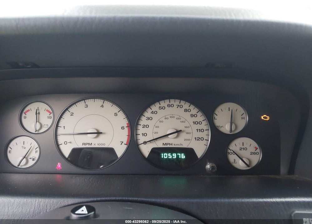 2003 JEEP GRAND CHEROKEE OVERLAND VIN: 1J8GW68J63C574630