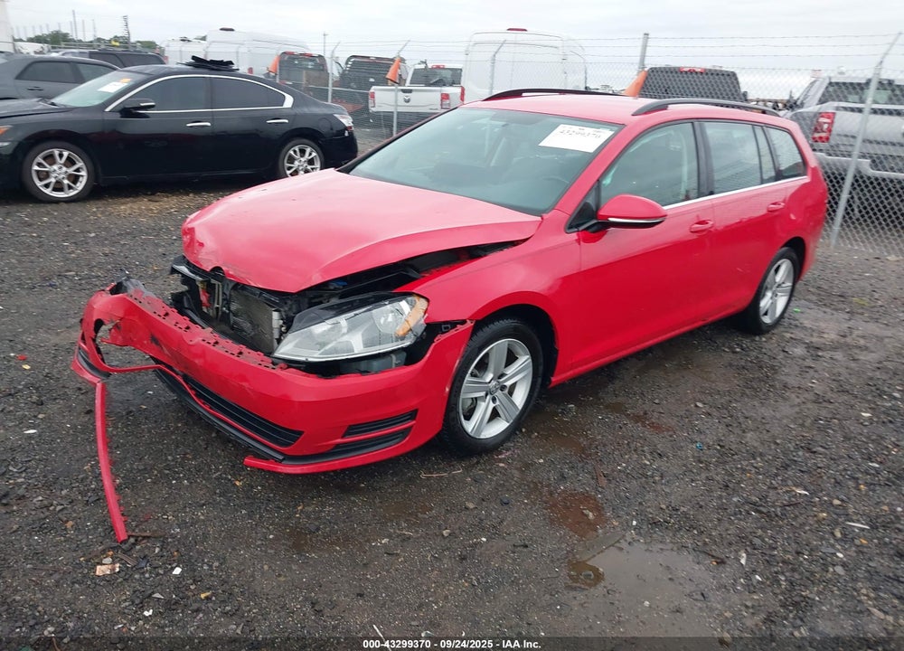 2015 VOLKSWAGEN GOLF SPORTWAGEN VIN: 3VWFA7AU4FM507584