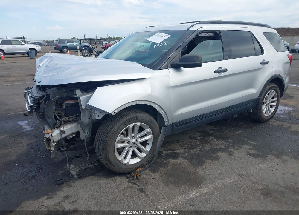 2017 FORD EXPLORER VIN: 1FM5K7B84HGA44870