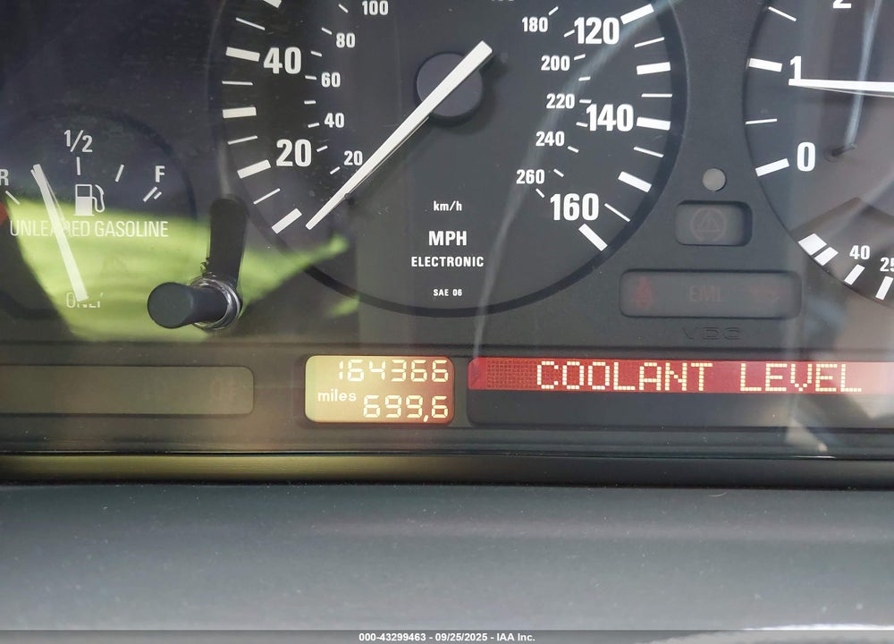 1995 BMW 525 I AUTOMATIC VIN: WBAHD632XSGK59156