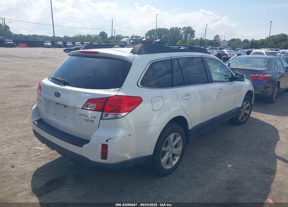2013 SUBARU OUTBACK VIN: 4S4BRCCC0D3244981