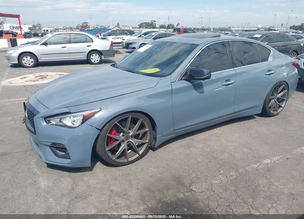2021 INFINITI Q50 RED SPORT 400 VIN: JN1FV7DP4MM850047