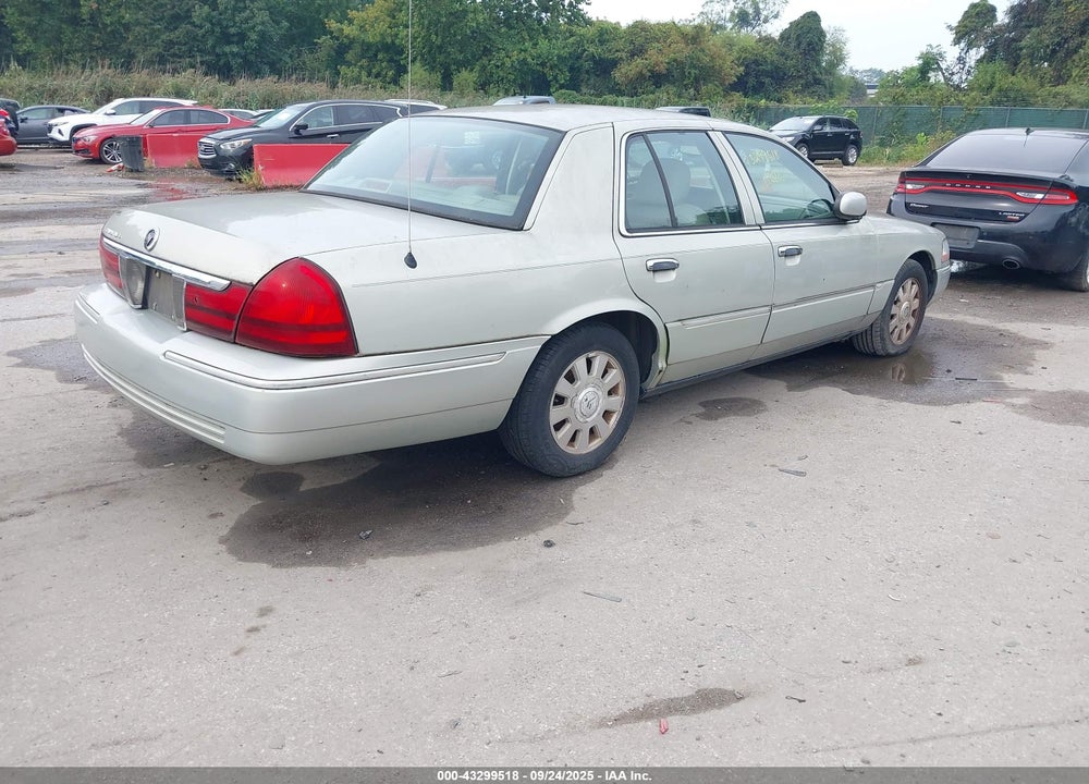 2005 MERCURY GRAND MARQUIS LS/LSE VIN: 2MEHM75W05X629701