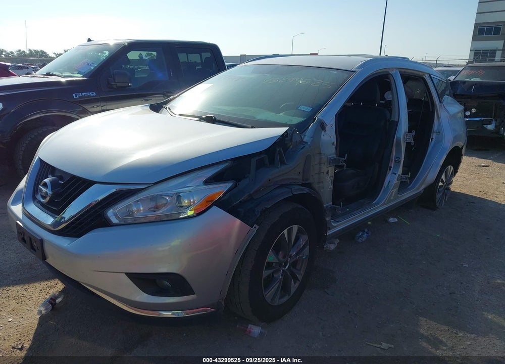 2017 NISSAN MURANO SL VIN: 5N1AZ2MGXHN105488
