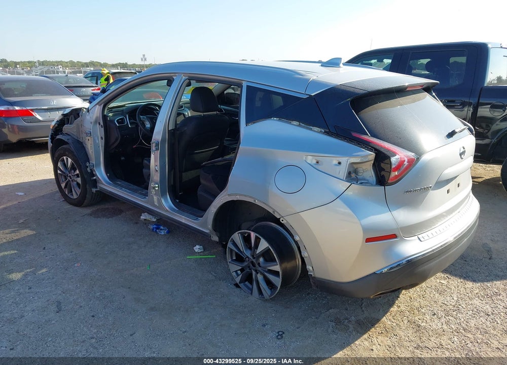 2017 NISSAN MURANO SL VIN: 5N1AZ2MGXHN105488