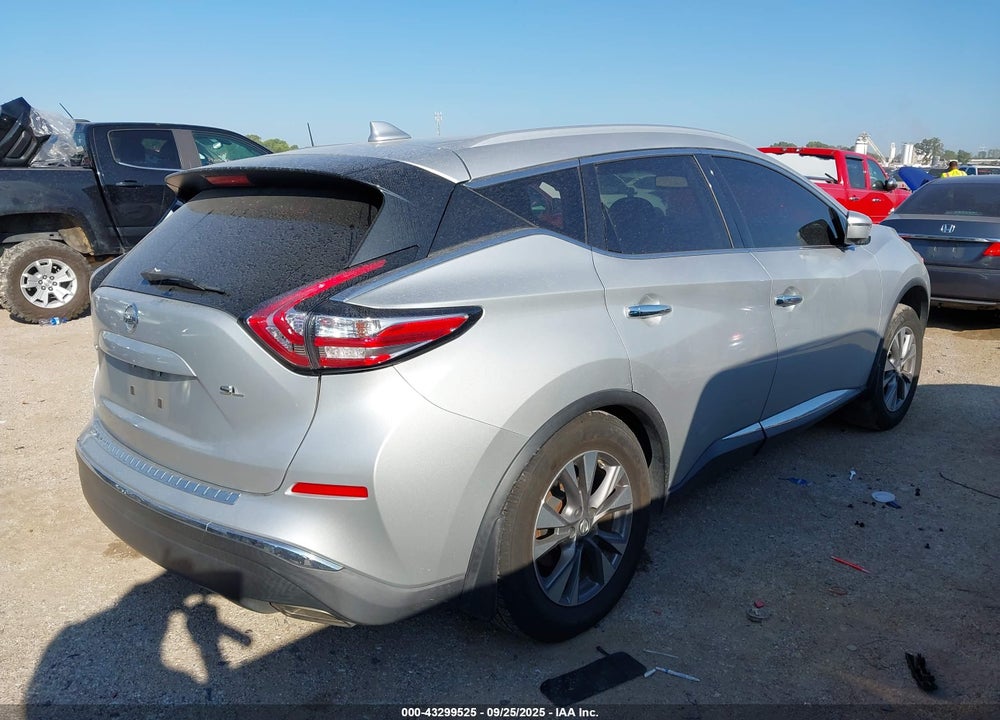 2017 NISSAN MURANO SL VIN: 5N1AZ2MGXHN105488
