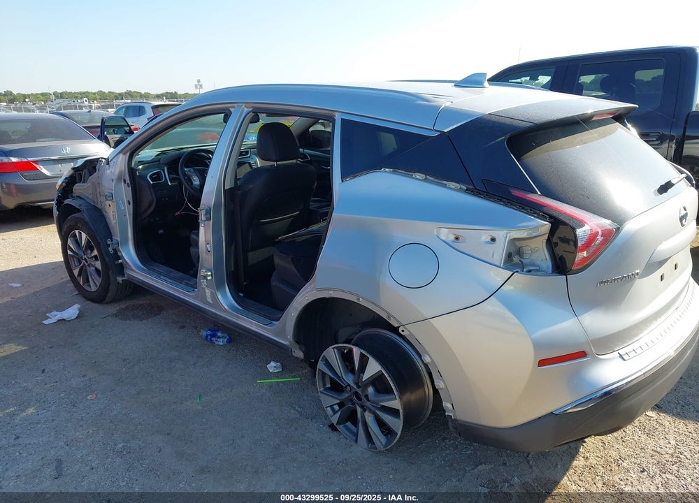 2017 NISSAN MURANO SL VIN: 5N1AZ2MGXHN105488