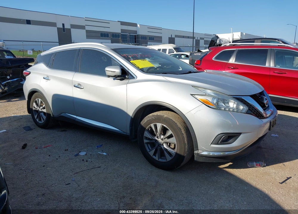 2017 NISSAN MURANO SL VIN: 5N1AZ2MGXHN105488