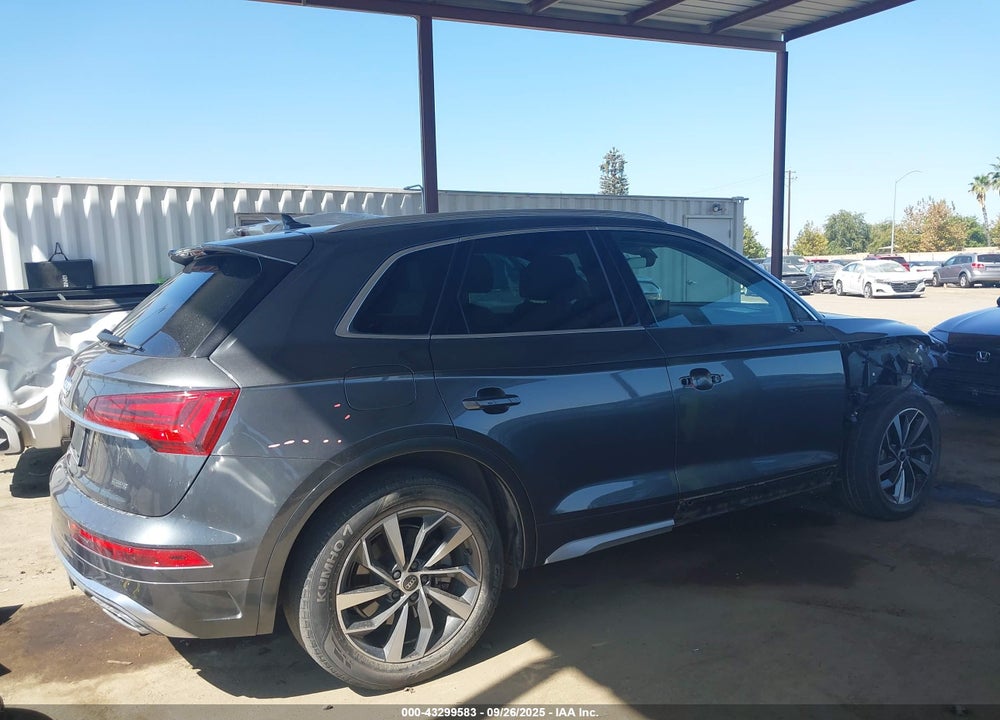 2022 AUDI Q5 PREMIUM PLUS 45 TFSI S LINE QUATTRO S TRONIC VIN: WA1EAAFY6N2114452