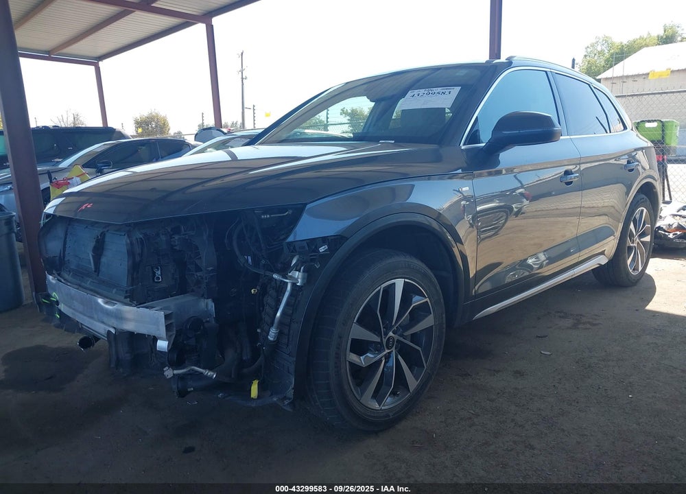 2022 AUDI Q5 PREMIUM PLUS 45 TFSI S LINE QUATTRO S TRONIC VIN: WA1EAAFY6N2114452
