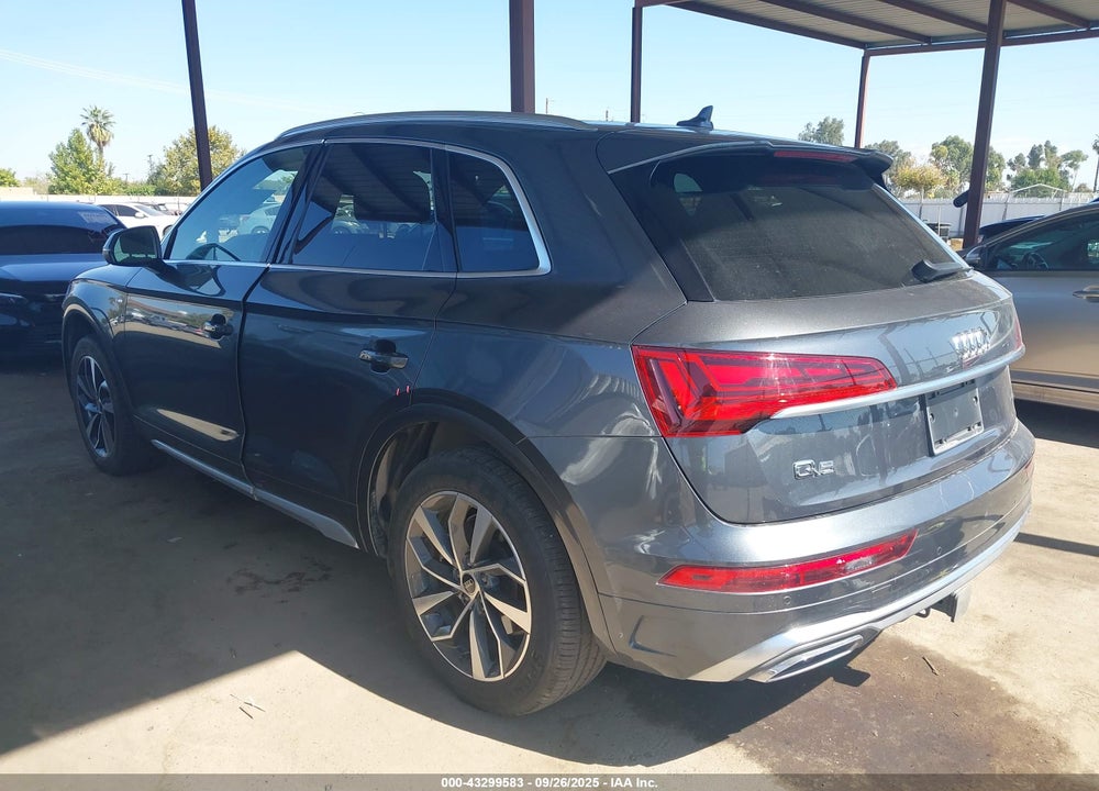2022 AUDI Q5 PREMIUM PLUS 45 TFSI S LINE QUATTRO S TRONIC VIN: WA1EAAFY6N2114452
