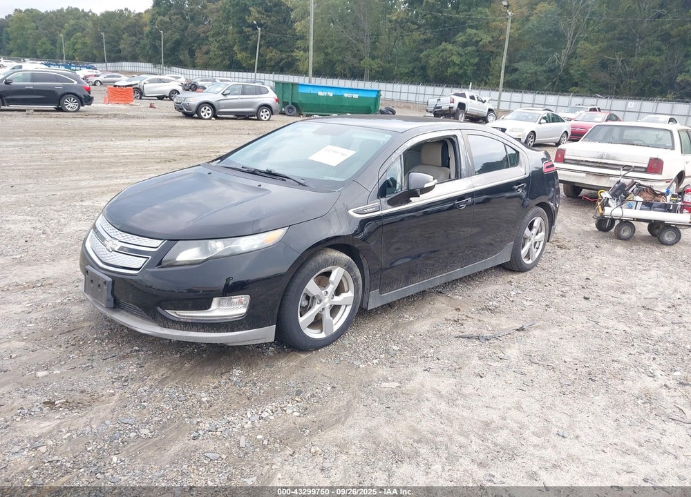2012 CHEVROLET VOLT VIN: 1G1RD6E4XCU100347