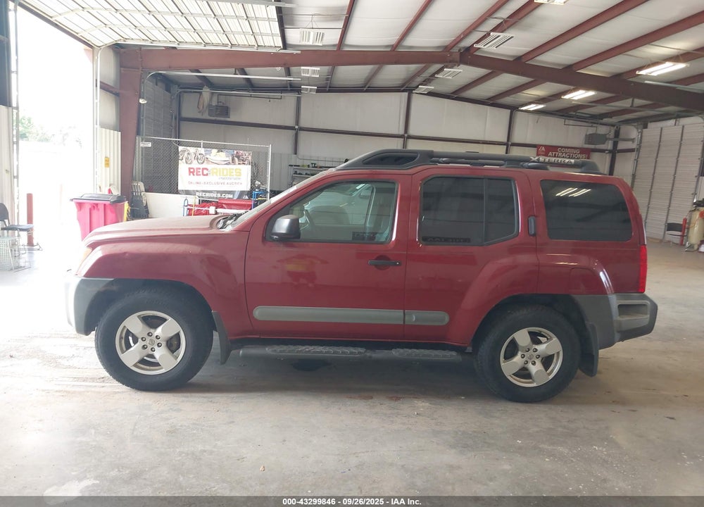 2008 NISSAN XTERRA SE VIN: 5N1AN08U58C513392