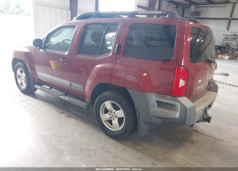 2008 NISSAN XTERRA SE VIN: 5N1AN08U58C513392