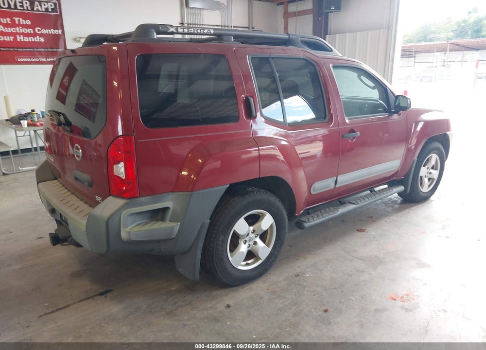 2008 NISSAN XTERRA SE VIN: 5N1AN08U58C513392
