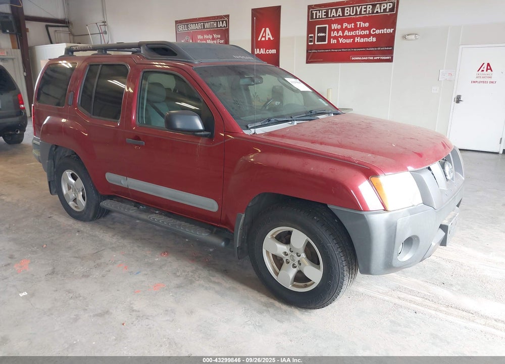 2008 NISSAN XTERRA SE VIN: 5N1AN08U58C513392