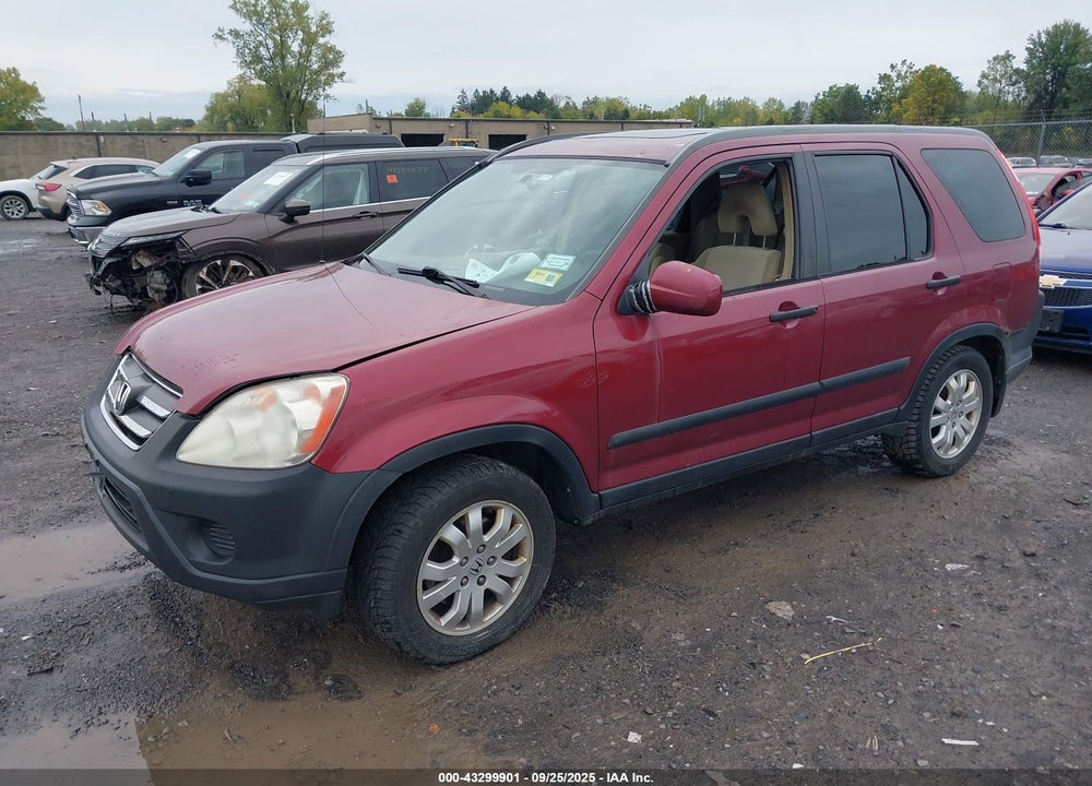 2006 HONDA CR-V EX VIN: SHSRD78806U429771