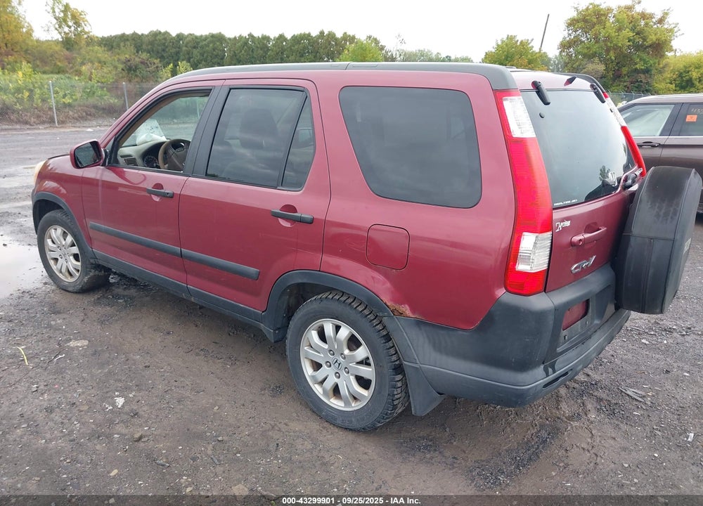 2006 HONDA CR-V EX VIN: SHSRD78806U429771