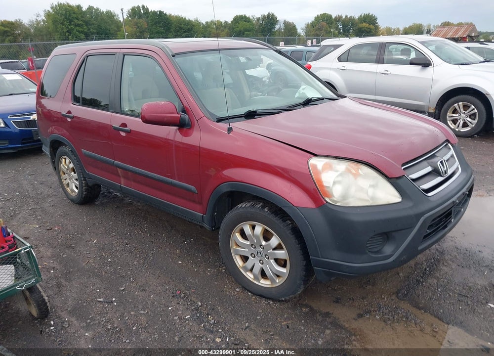 2006 HONDA CR-V EX VIN: SHSRD78806U429771