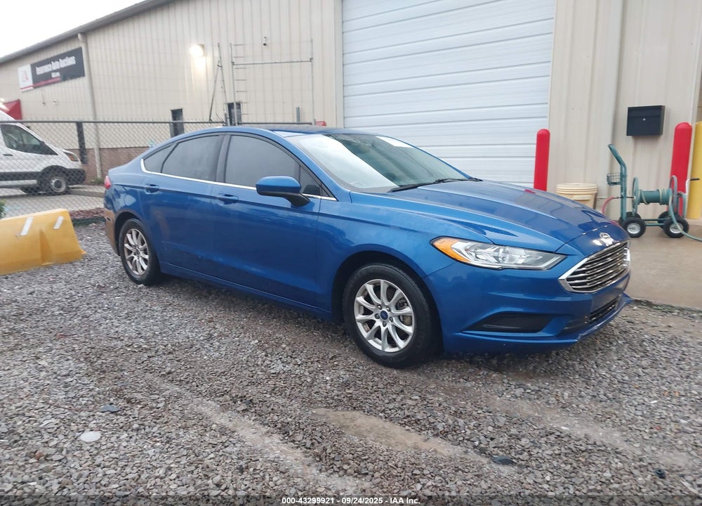 2017 FORD FUSION S VIN: 3FA6P0G78HR161612