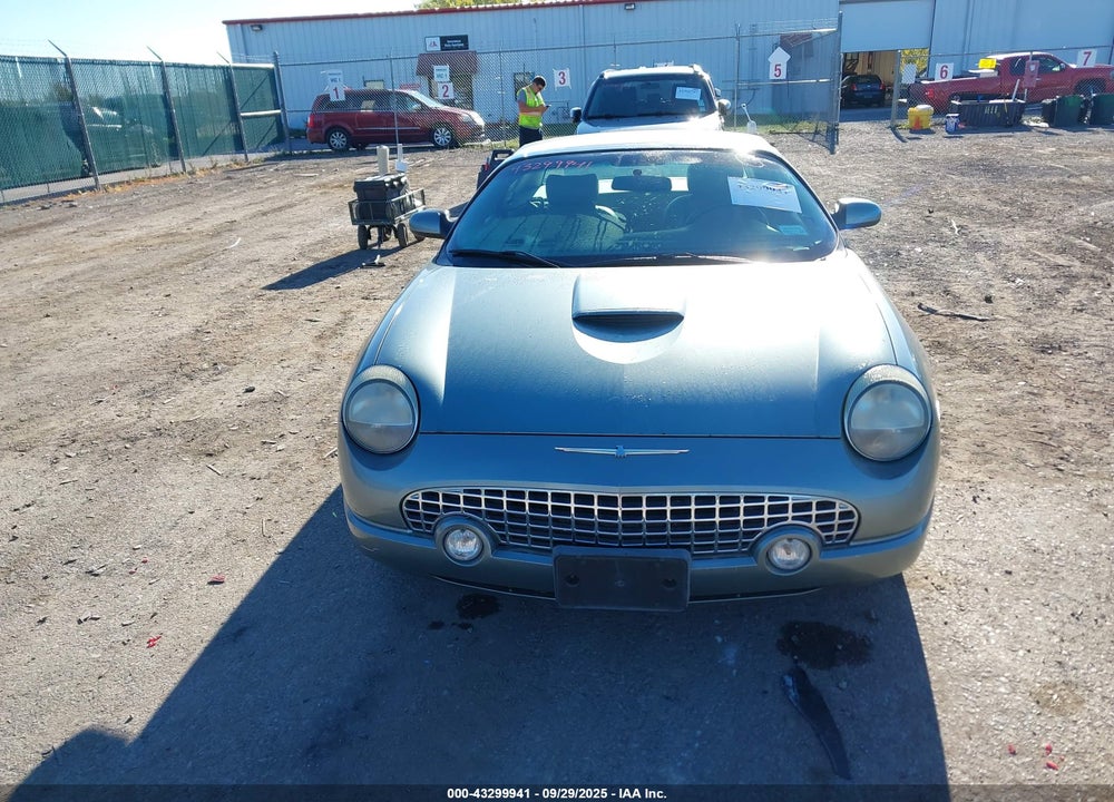 2004 FORD THUNDERBIRD VIN: 1FAHP63A64Y108738