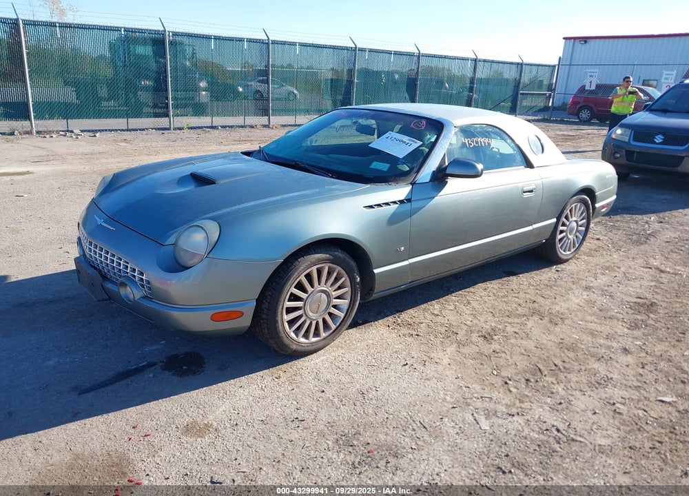 2004 FORD THUNDERBIRD VIN: 1FAHP63A64Y108738