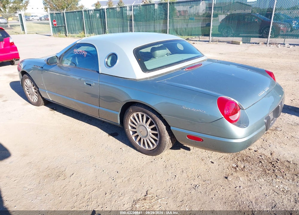 2004 FORD THUNDERBIRD VIN: 1FAHP63A64Y108738