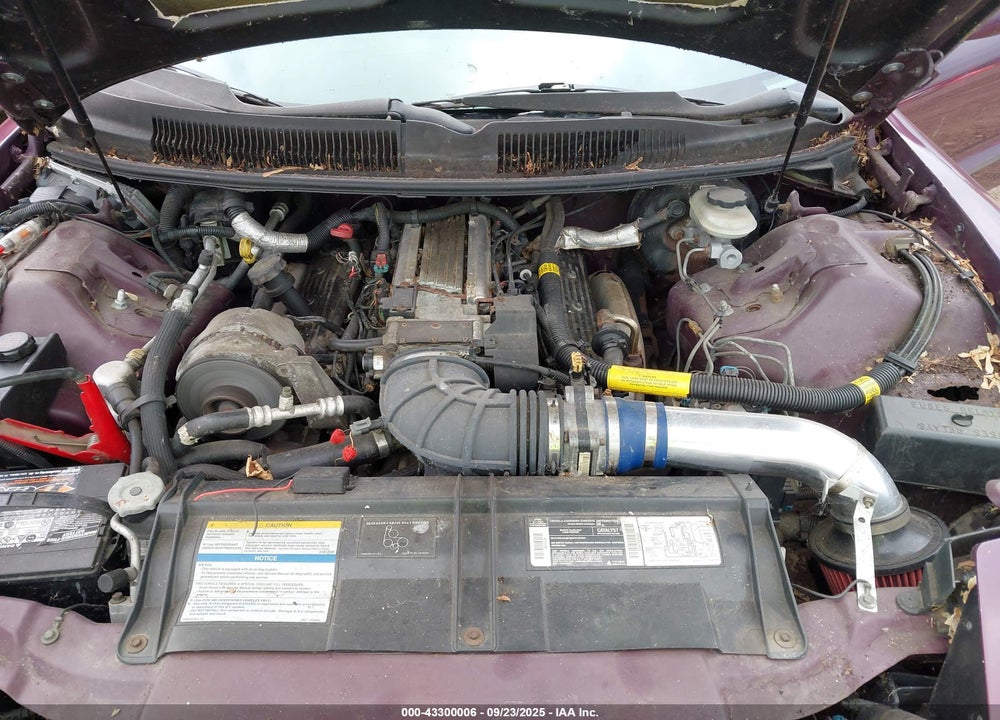 1995 PONTIAC FIREBIRD FORMULA/TRANS AM VIN: 2G2FV22P3S2222149