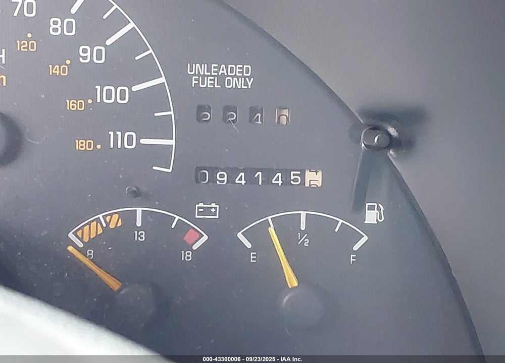1995 PONTIAC FIREBIRD FORMULA/TRANS AM VIN: 2G2FV22P3S2222149