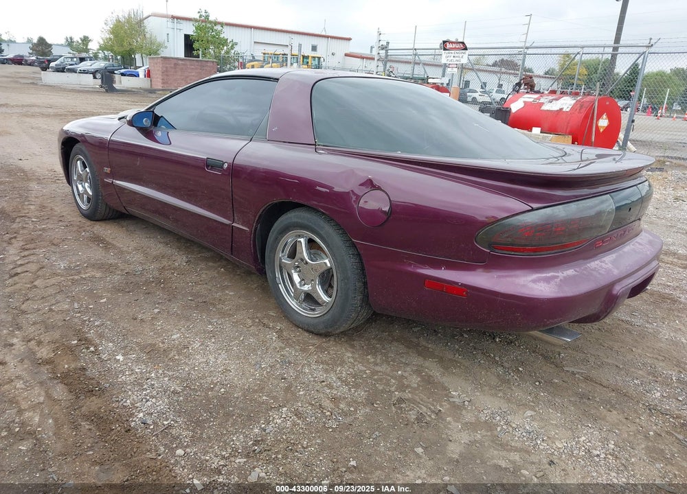 1995 PONTIAC FIREBIRD FORMULA/TRANS AM VIN: 2G2FV22P3S2222149