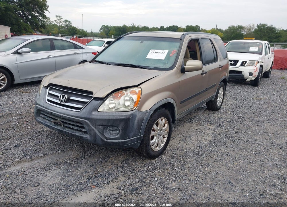 2006 HONDA CR-V EX VIN: JHLRD78896C009594