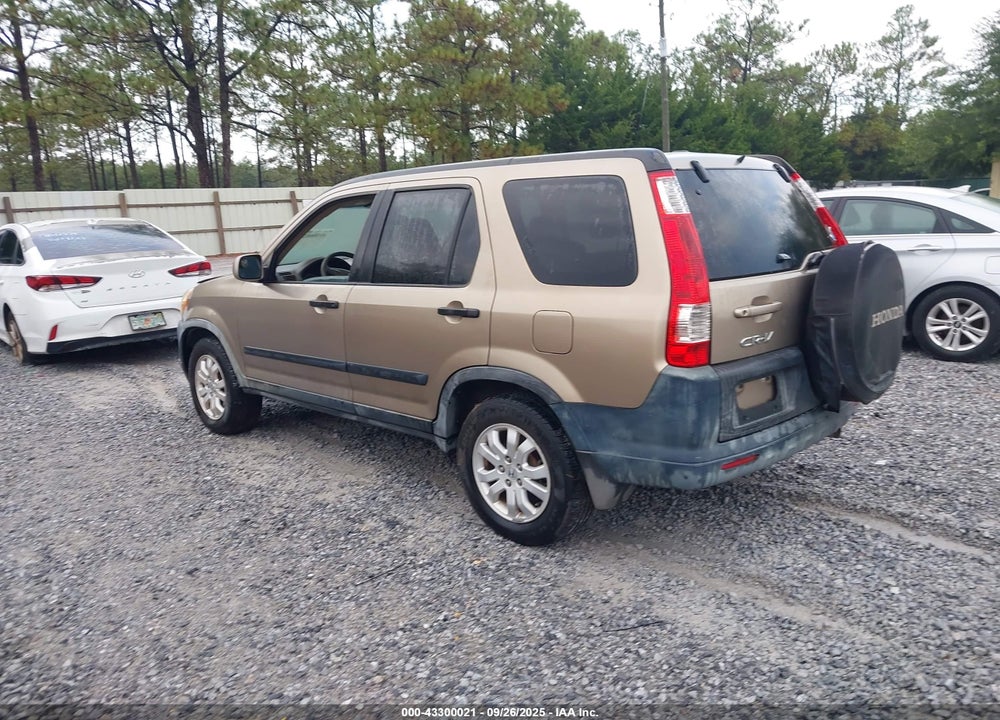 2006 HONDA CR-V EX VIN: JHLRD78896C009594