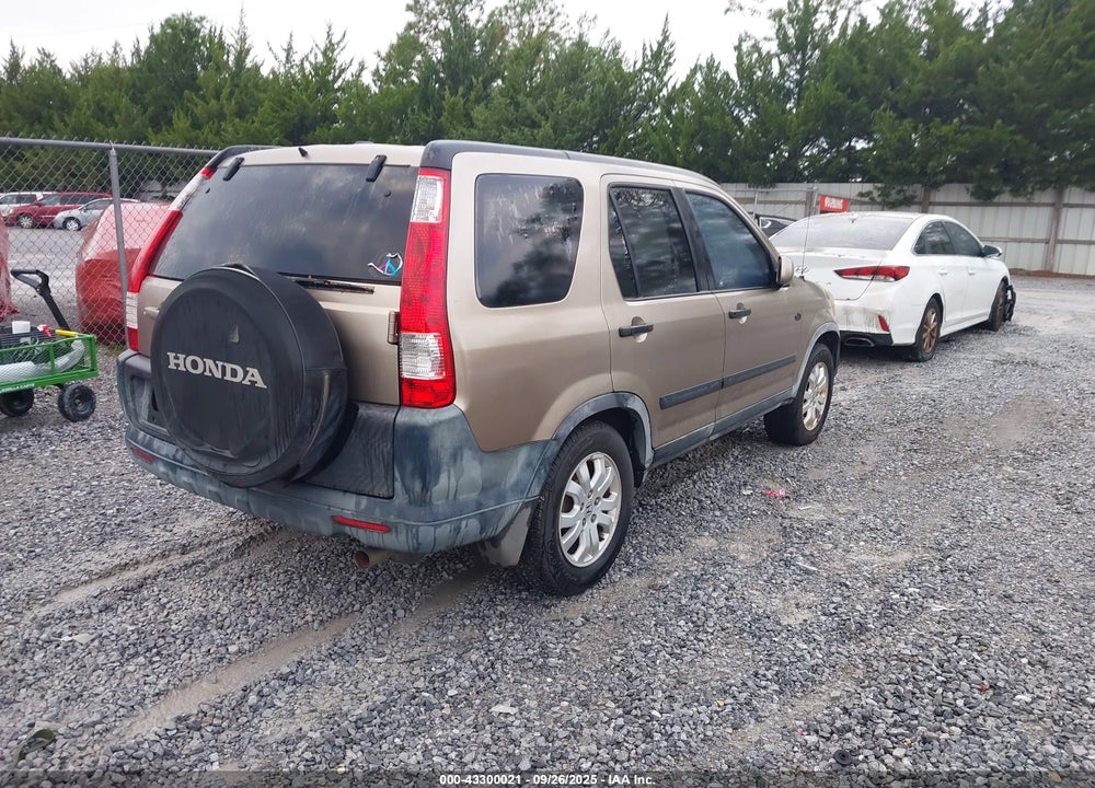 2006 HONDA CR-V EX VIN: JHLRD78896C009594