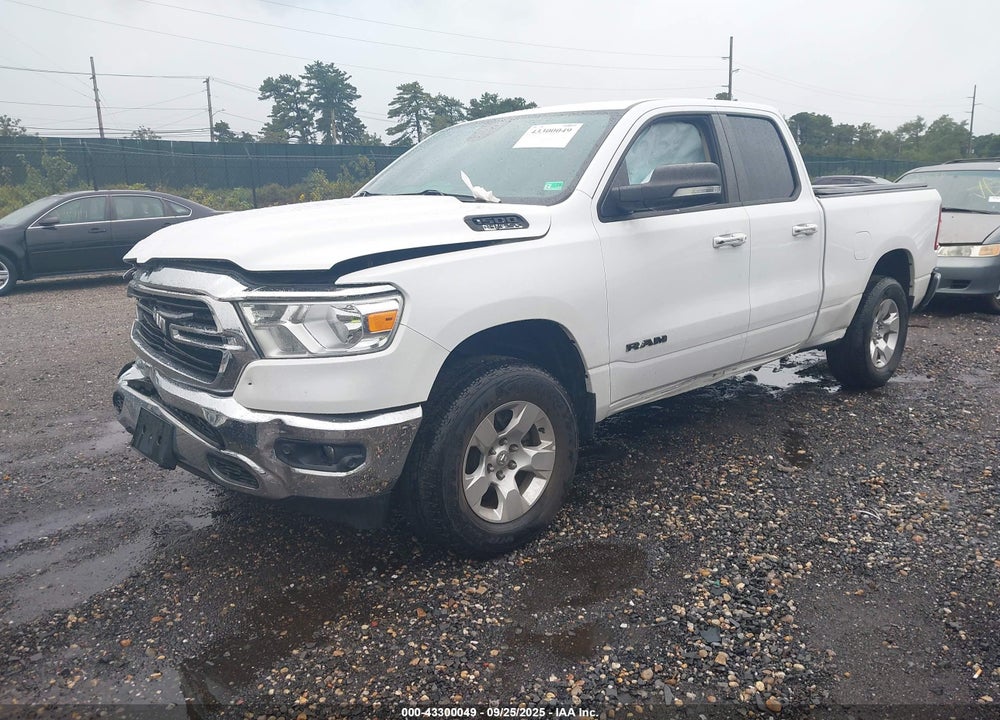 2020 RAM 1500 BIG HORN 4X2 6'4 BOX VIN: 1C6RREBT0LN277733