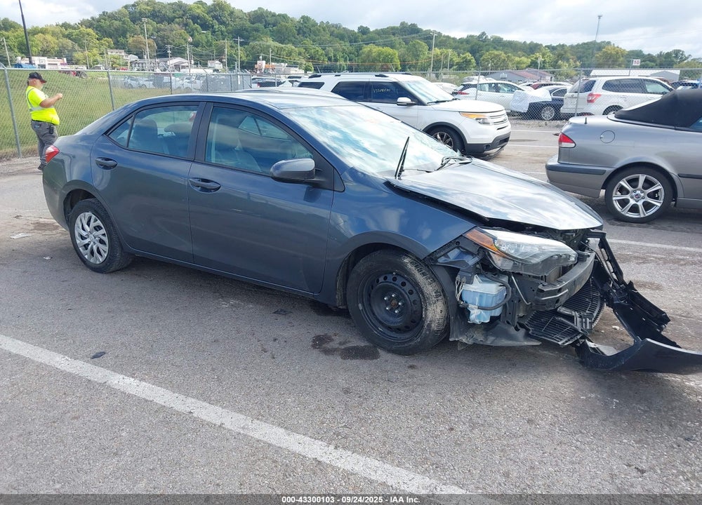 2019 TOYOTA COROLLA LE VIN: 2T1BURHE7KC229883