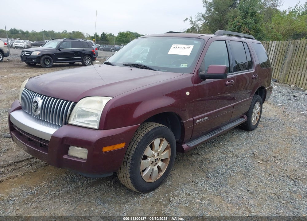 2008 MERCURY MOUNTAINEER VIN: 4M2EU37E08UJ02698