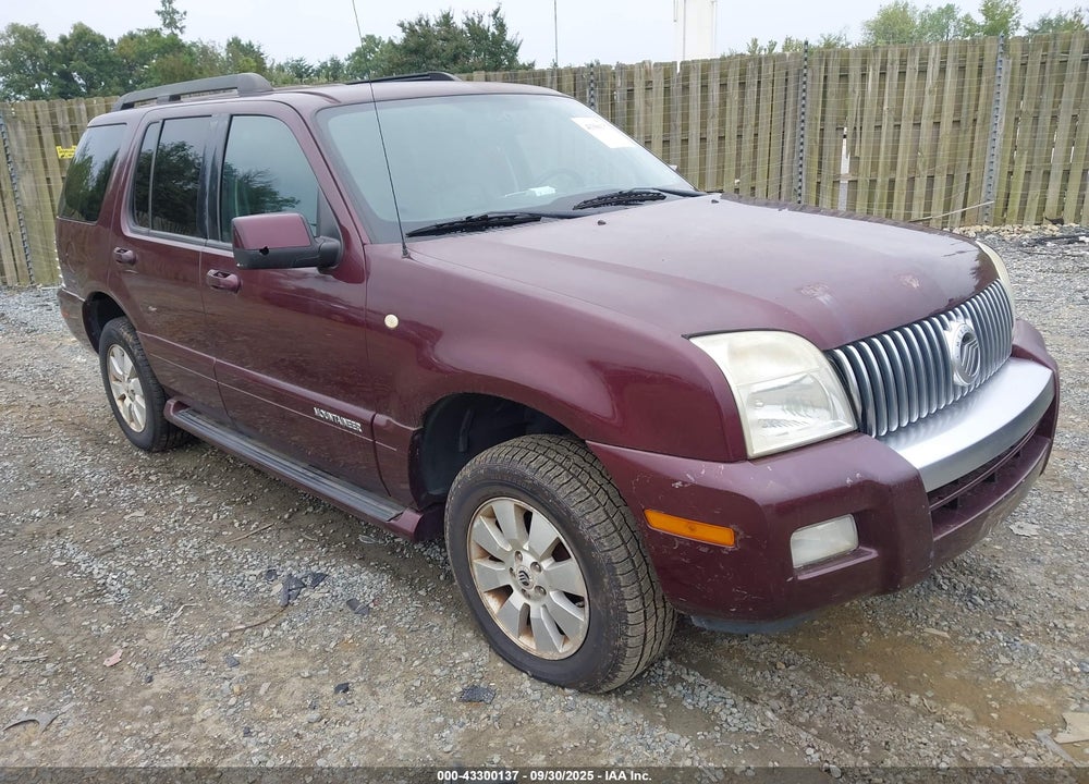 2008 MERCURY MOUNTAINEER VIN: 4M2EU37E08UJ02698