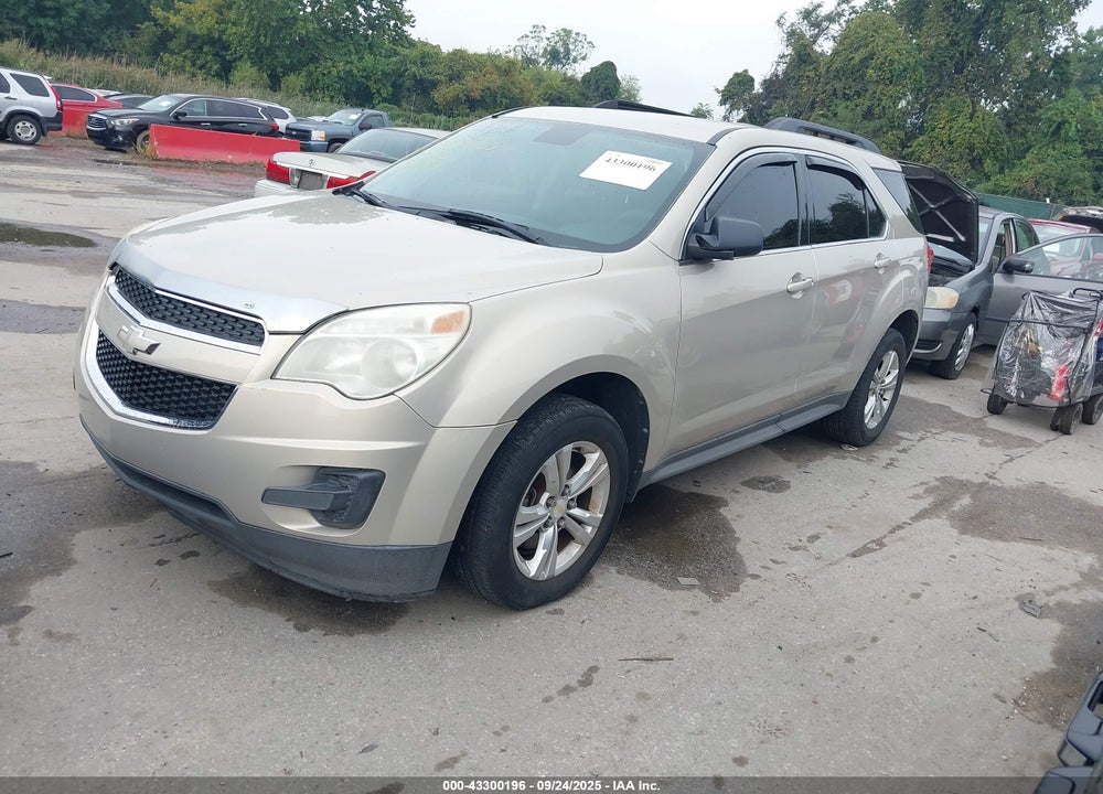2012 CHEVROLET EQUINOX LS VIN: 2GNALBEK7C1162791