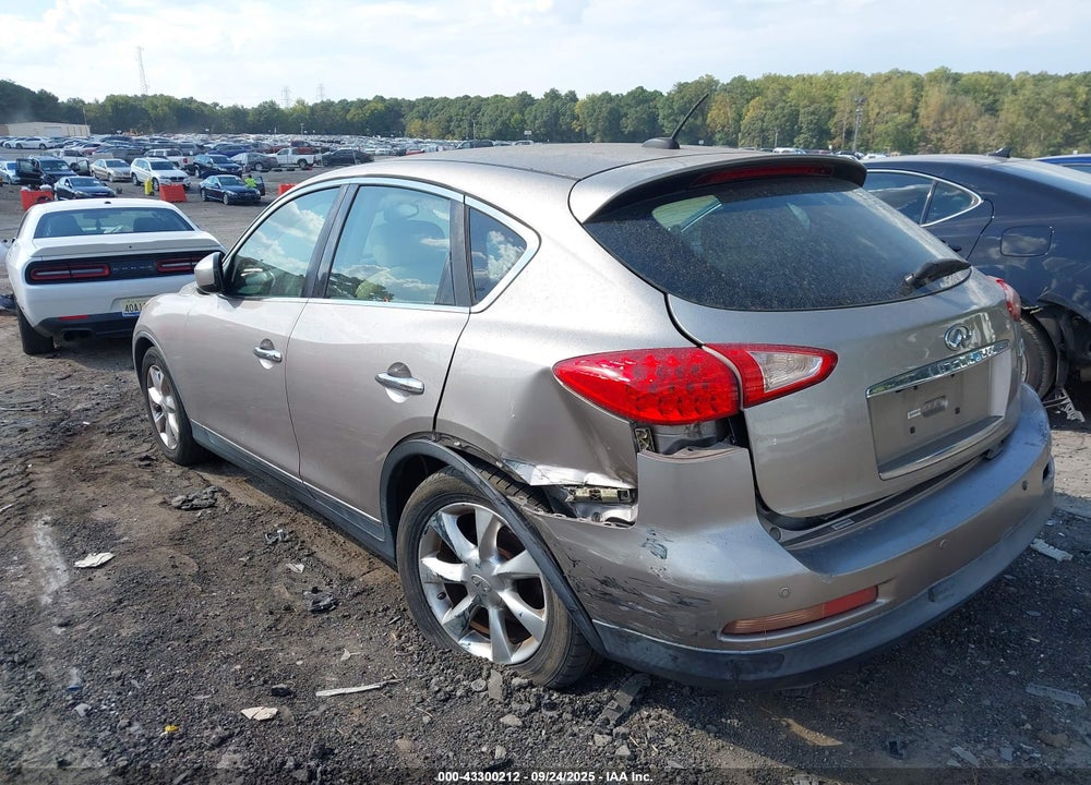 2008 INFINITI EX35 JOURNEY VIN: JNKAJ09E18M300844