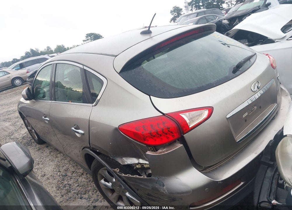 2008 INFINITI EX35 JOURNEY VIN: JNKAJ09E18M300844