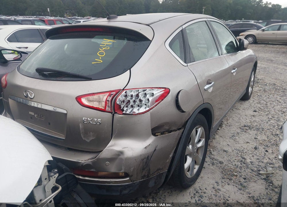2008 INFINITI EX35 JOURNEY VIN: JNKAJ09E18M300844