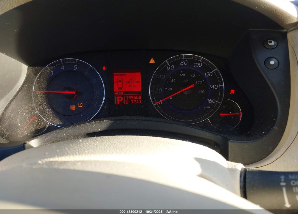 2008 INFINITI EX35 JOURNEY VIN: JNKAJ09E18M300844