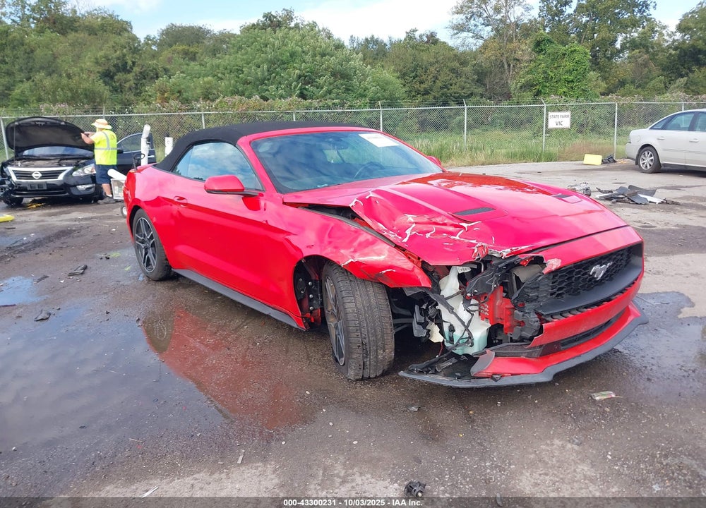 2018 FORD MUSTANG ECOBOOST PREMIUM VIN: 1FATP8UH0J5142740