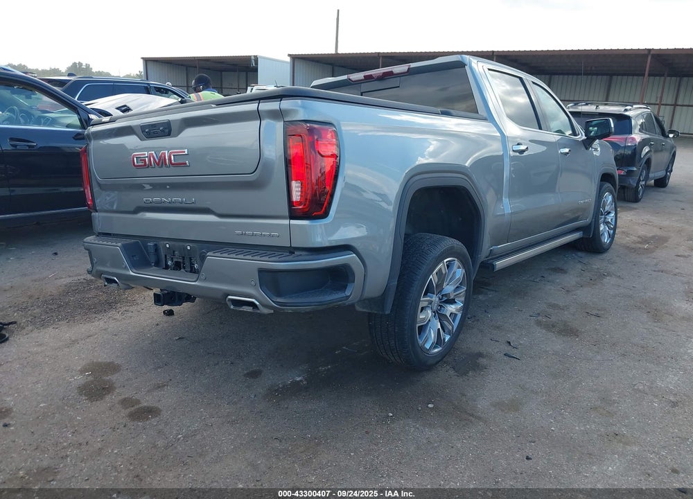 2024 GMC SIERRA 1500 4WD SHORT BOX DENALI VIN: 3GTUUGED3RG335563